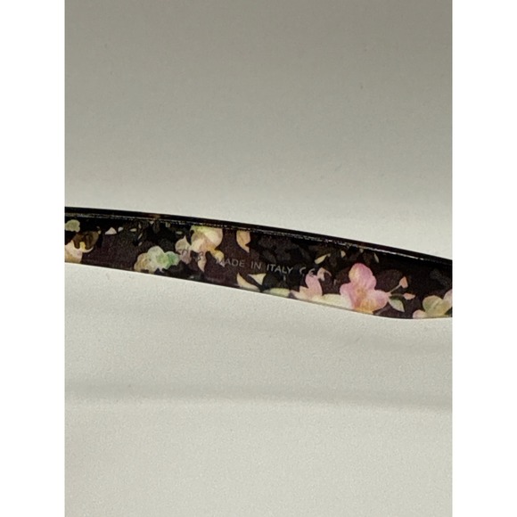 HTF Ray-Ban 2140 Transparent Floral Wayfarer Womens w Branded Case Frame ONLY - Picture 4 of 6